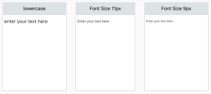 Superscript, Subscript and Small Size Generator | WebNots