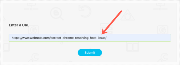 HTTP Header Checker Input